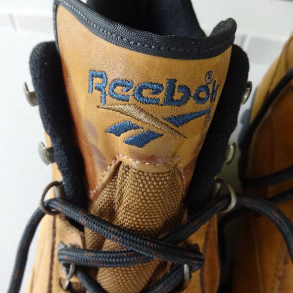 Reebok men's size 13, hiking boots, leather upper, lace up, rubber bottoms, VGC - Picture 6 of 15